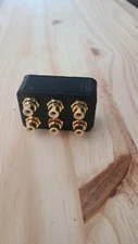 rca distribution block 1-2 rca splitter