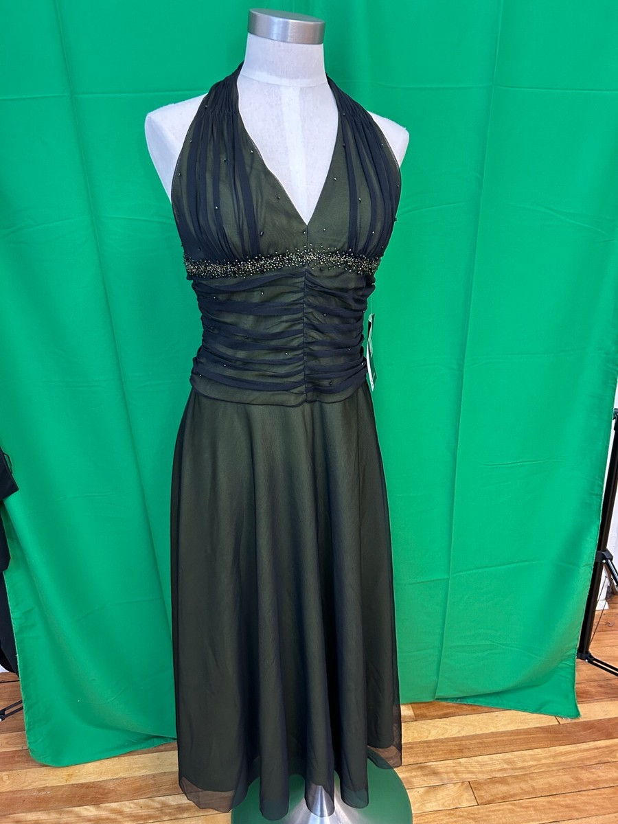 js boutique cocktail dresses JS Boutique | Dresses | Js Boutique Black Midi Formal Cocktail Dress Wembellished Empire Waist Sz Euc