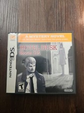 Hotel Dusk: Room 215 - Nintendo DS, 2007 - w/ Game, Case, + Manual