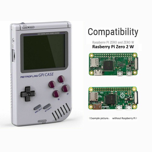 Retroflag GPI Case Gameboy (Recalbox) + Pi Zero 2W+ 32GB SD Card + Ready to Play - Picture 5 of 12