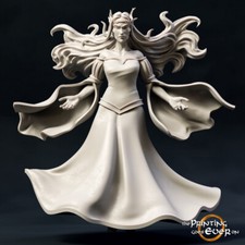 Elf Elven Witch Wizard Sorcerer Cleric Miniature D D DnD