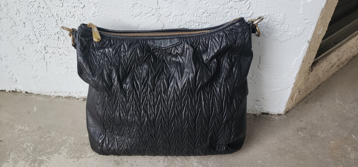 3427○ COACH ブラック レザー ボディバッグ 楽天市場】COACH レザー バッグ（カラーブラック）（ボディバッグ