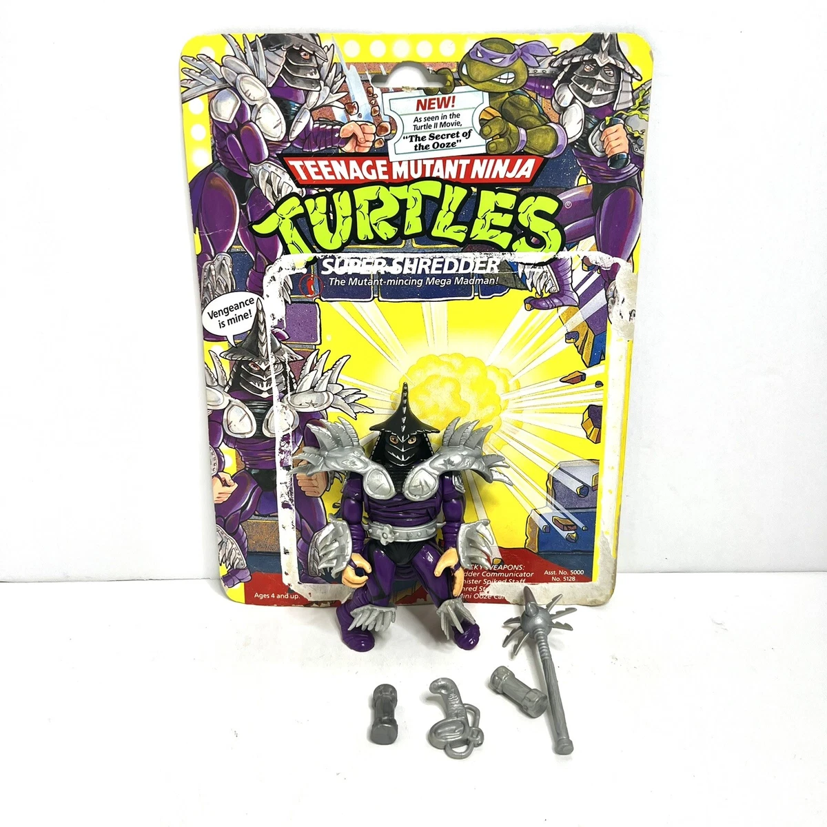 1991 Super Shredder TMNT Teenage Mutant Ninja Turtles Playmates Action  Figure