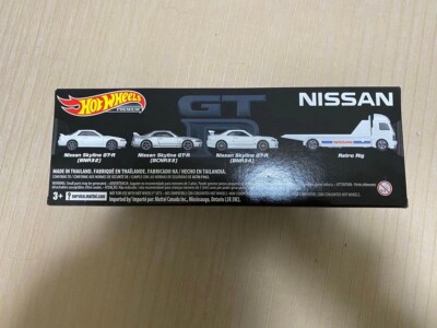 新品 NISSAN GTR Hot Wheels プレミアム セット ミニカー Hot Wheels（ホットウィール） GT-R プレミアムコレクターセット