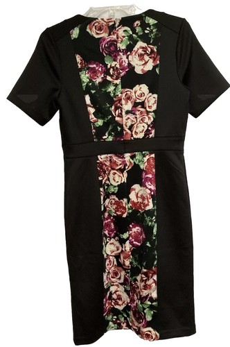 NYDJ Women’s Size 4 Brooke Garden Rose Floral Print Panel Slimming Dress Nwt - Picture 12 of 22