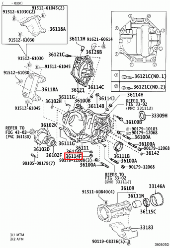 Genuine LandCruiser VDJ79 VDJ78 VDJ76 UZJ100 Transfer Case Magnetic Drain Plug - Picture 11 of 20