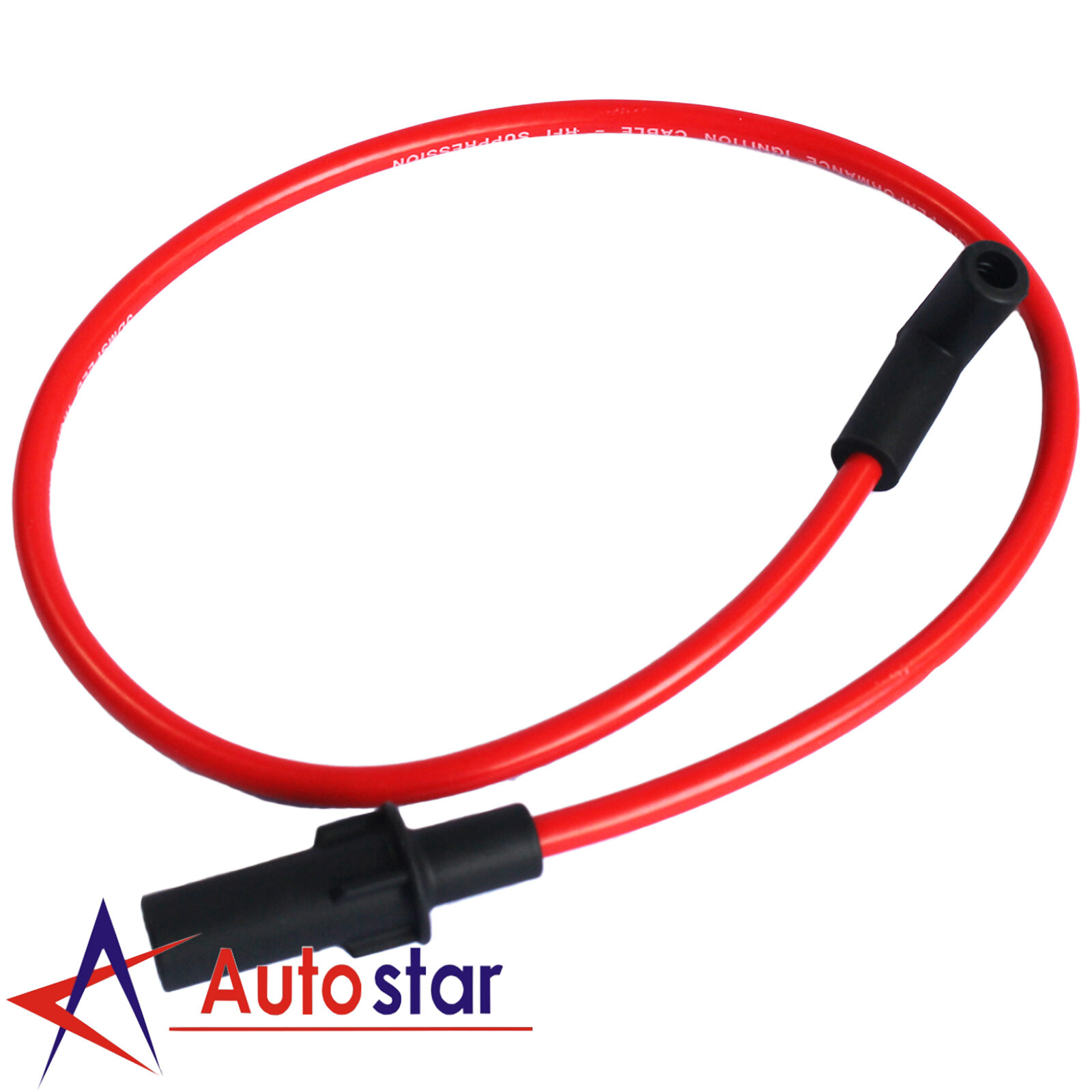 Red Ignition Spark Plug Wires Set For 1990-2003 Dodge 1500 2500 3500 Truck Van