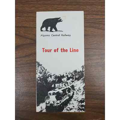 Algoma Central Railway Tour of the Line Fahrplan Fahrplan 1977 (A4)