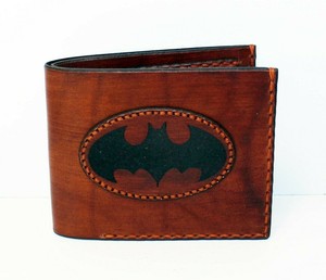 batman leather wallet