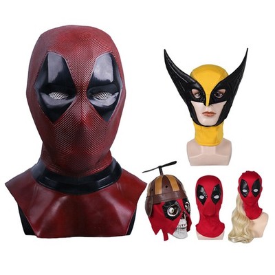X-Men Deadpool 3 Ladypool/Wade Winston Wilson/Wolverine Mask Helmet Headgear Hat