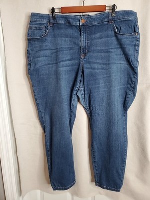 Lane Bryant Plus 26W Flex Magic Waistband, Signature Fit, Mid-Rise Skinny Jeans