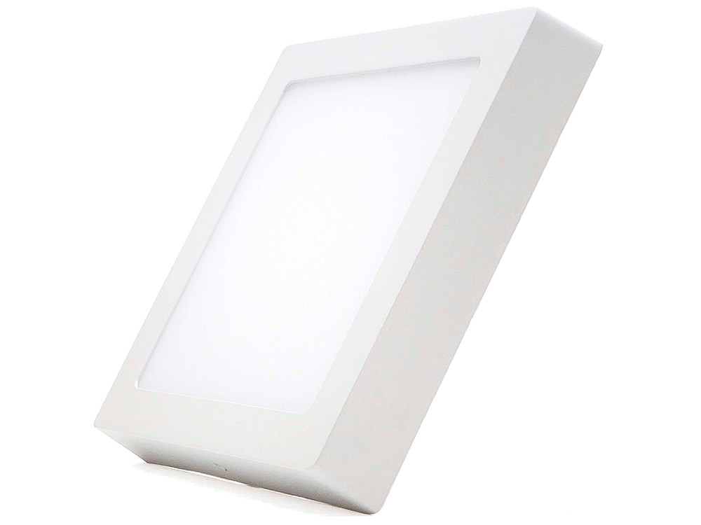 OFFERTA Kit 6Pz Plafoniera LED Quadrata 17cm 4000K Risparmio Energetico