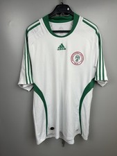 Nigeria 2008 2009 Away Football Soccer Jersey Adidas Size L