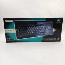 *NEW* Logitech Cordless MediaBoard Keyboard For Playstation 3