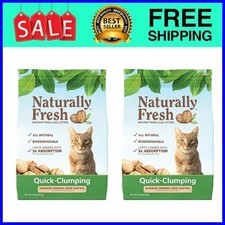 2 pack Naturally Fresh Fast Clumping Cat Litter, 26 lb Bag