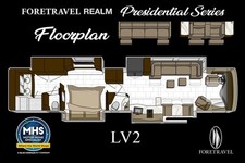 2027 Foretravel Presidential Series Realm FS605 LV2