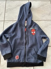 Tolle Spiderman Sweatjacke Gr122 Kapuzenjacke Top Zustand