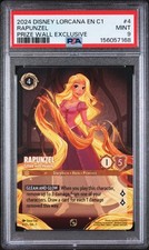 PSA 9 MINT Rapunzel Gifted With Healing Prize Wall Exclusive Disney Lorcana 4