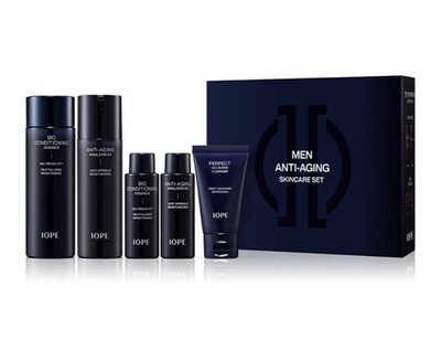 IOPE Men Skincare 2-Piece Set Essence & Emulsion K-Beauty