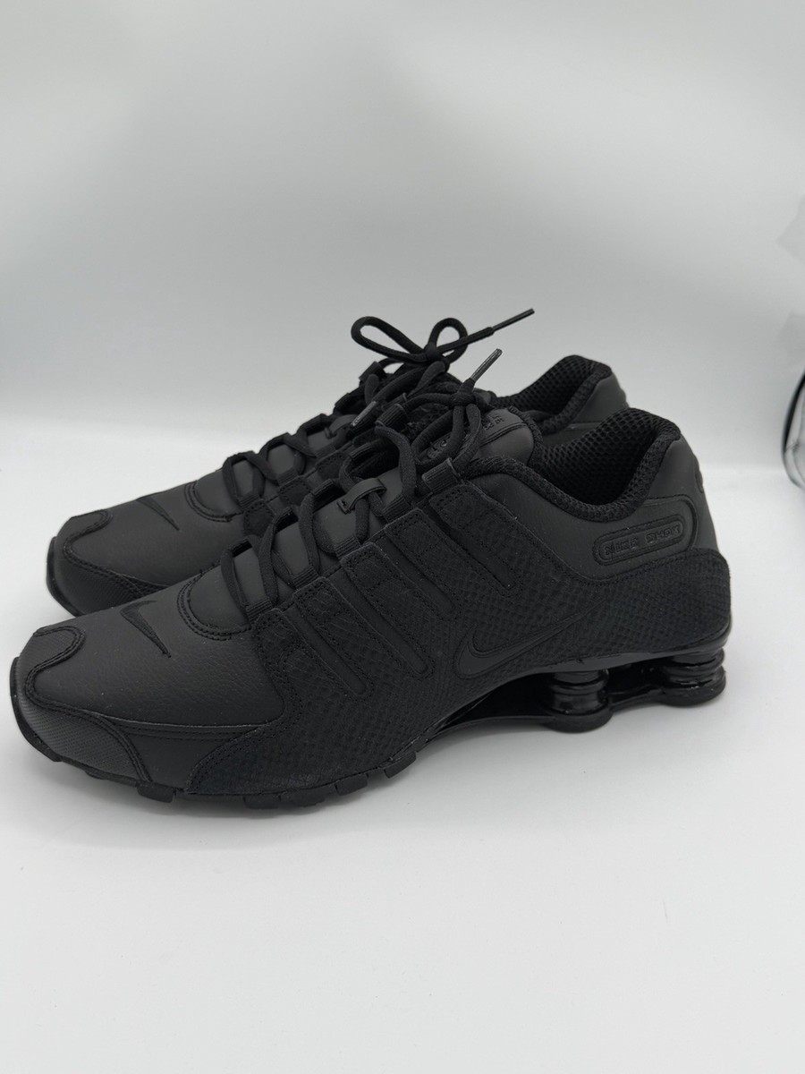 Nike Shox NZ Triple Black 378341 001 Men Size 11 No Box Lid | eBay