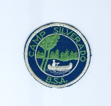 BSA  Camp Silverado cut edge patch dp