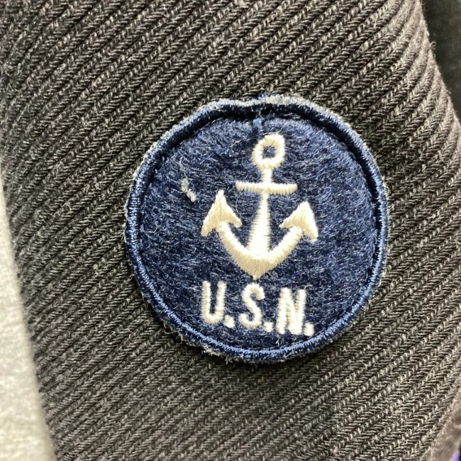 Used Avirex Coverall Work Jacket Outer Denim Duck… - image 5