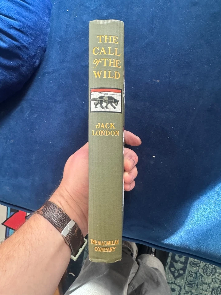 Зов дикой природы подписанный 1905 издание с Джеком Лондоном табличка - Изображение 3 из 4