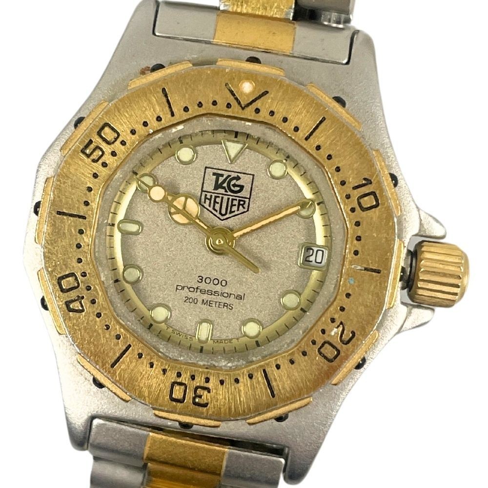 TAG Heuer 3000 シルバー/ゴールド 時計 Tag Heuer 3000 Professional