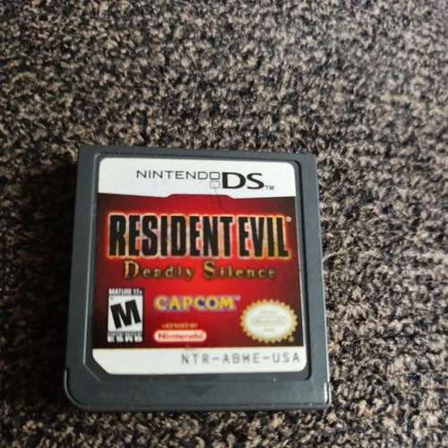 Resident Evil Deadly Silence (Nintendo DS, 2006) Game Only, Authentic, Tested