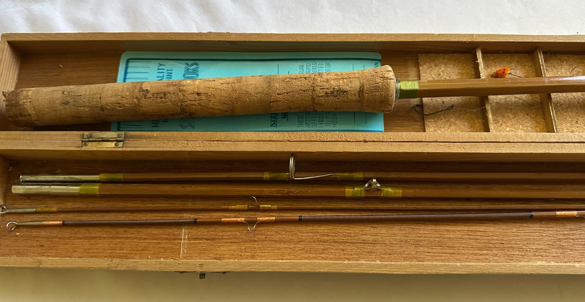 Vintage Japanese Bamboo Fly Rod | eBay