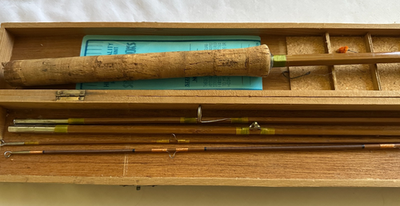 Vintage Japanese Bamboo Fly Rod | eBay