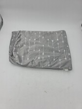 Circo Arrows Baby Blanket Gray White Plush Sherpa Fleece 39x30 Target