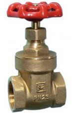 1/2" Gate Valve - Threaded - FREE Next-Day Delivery