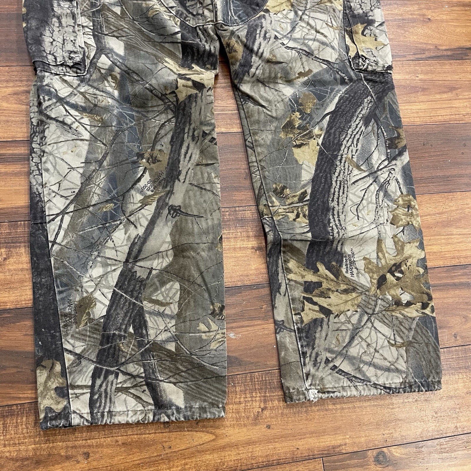 Vintage Realtree Hardwoods 20-200 Camo Pants Mens 40x32 Camouflage Hunting