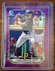 KONNOR GRIFFIN RC 2026 Bowman Chrome PURPLE REPTILIAN /199 - Pittsburgh Pirates