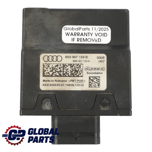 Audi TT FV Akustik Steuergerät ECU 8S0907159B