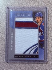 2021-22 Black Diamond Rookie Team Logo Jumbo Patches #RTLAN Alex Newhook