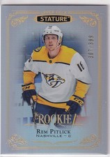 19/20 UD STATURE REM PITLICK RC SP ROOKIE /399 #123