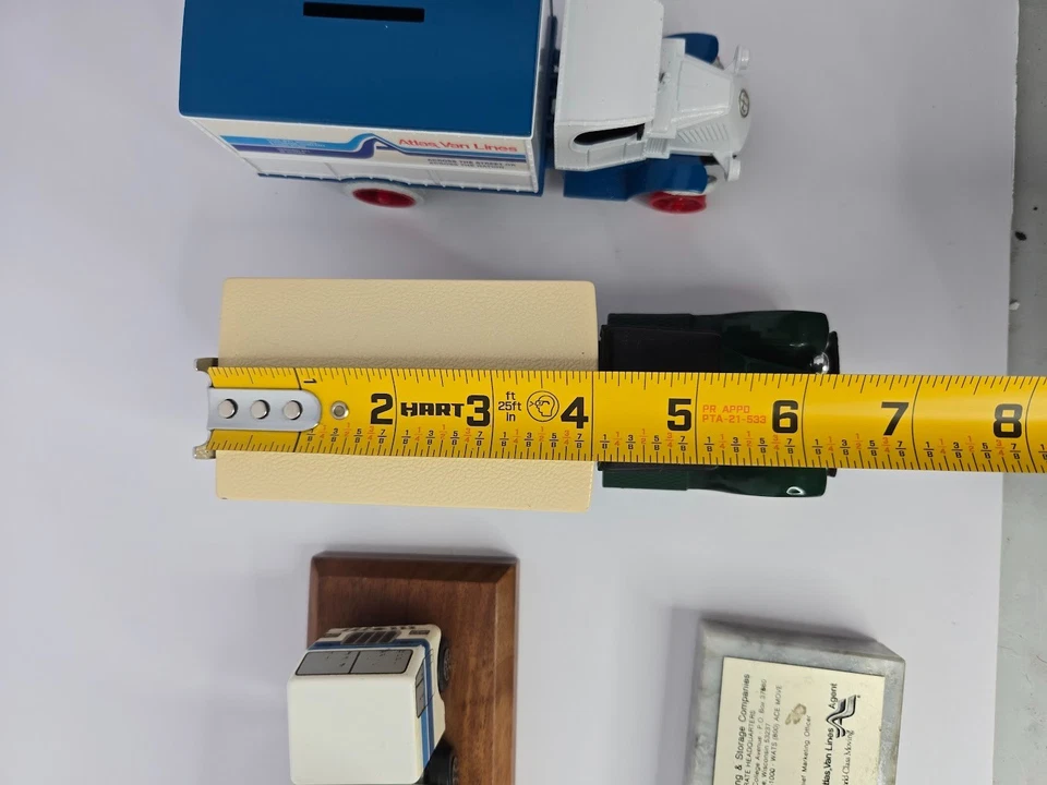 Truck Atlas Van Lines Semi Diecast Vintage LOT of 6 Items - Image 4 of 4