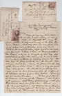 CIVL WAR NAVY LETTER - Rebel Guerrillas Fire on his Ship near Donaldsonville LA!