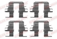 ZubehöRsatz Scheibenbremsbelag Quick Brake 109-1753 FüR Forester Impreza Station