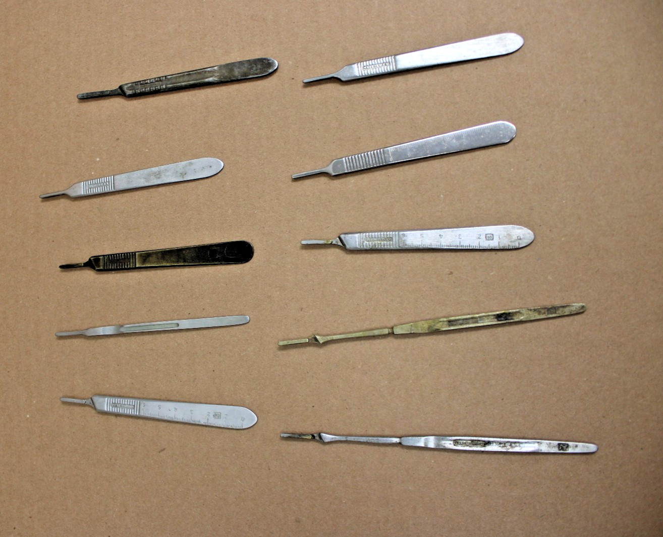 LOT OF 10 - Bard-Parker Scalpel Handle