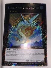 Yugioh! Leviair the Sea Dragon - RA04-EN155 - Platinum Secret Rare - 1st Edition