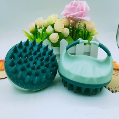 Hicober Scalp Massager Scrubber Shampoo Brush Head Exfoliator