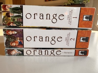 ORANGE Complete Collection Vol 1-2 & Future Manga Lot Set Ichigo Takano English