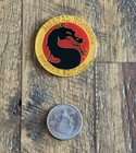 1992 Midway Mortal Kombat Trophy Edition 18K Gold Plated Metal Slammer Coin — photo 3