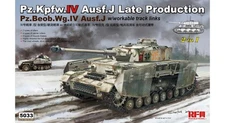 Rye Field Models 5033 1:35 Pz.Kpfw.IV Ausf.J Late Military Tank Model Kit
