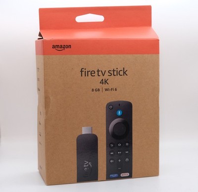Amazon Fire TV Stick 4K 2. Generation 8GB Wi-Fi 6 Alexa Fernbedienung NEU OVP  