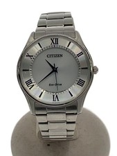 CITIZEN Solar Wristwatch/Analog/Stainless/SLV/SLV/e031 s103720