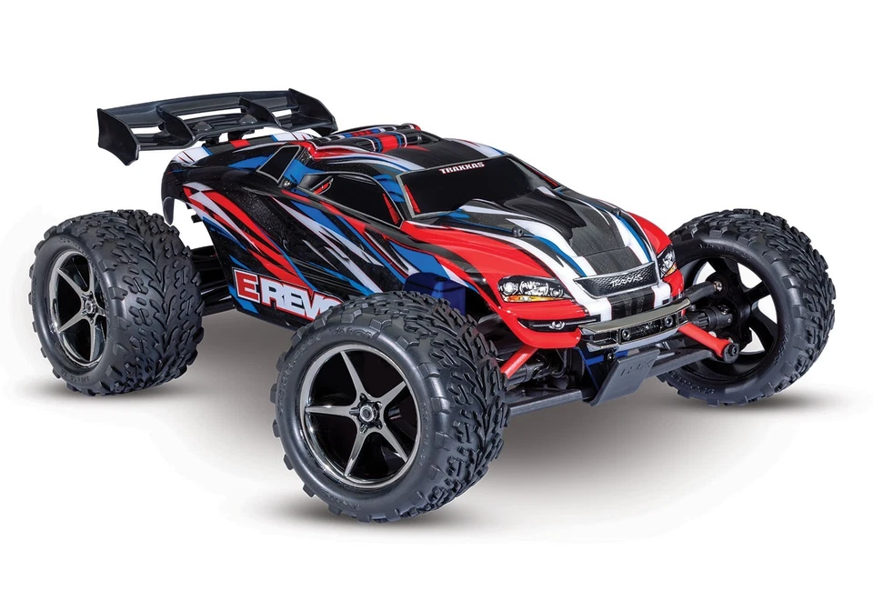 Traxxas E-Revo 4wd 1:16 Monster Truck XL-2.5 TQ 2.4ghz RTR, Batteria e Caricabat - Immagine 2 di 4